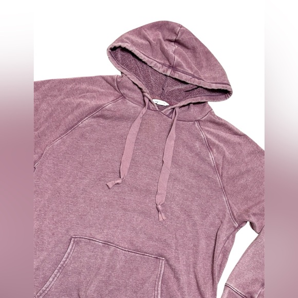 American Eagle Hooded Lightweight Sweatshirt Mauve Size Medium - Picture 5 of 9